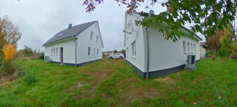 Außenansicht eines Einfamilienhaus-Neubaus in Mönchhagen bei Rostock – Referenzobjekt 5719.