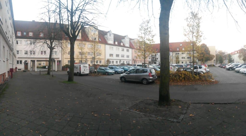 Außenansicht der Wohnanlage Am Markt in Rostock-Warnemünde – Referenzobjekt 396 – Büchel Immobilien Rostock