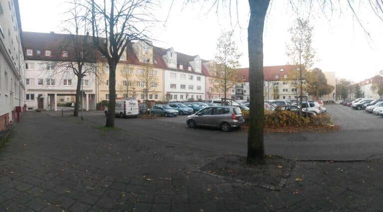 Außenansicht der Wohnanlage Am Markt in Rostock-Warnemünde – Referenzobjekt 396 – Büchel Immobilien Rostock