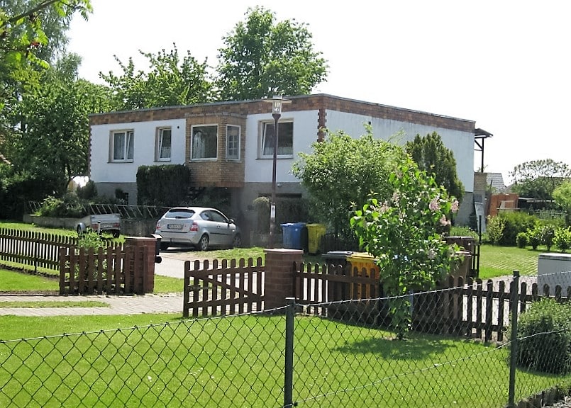 Außenansicht des Einfamilienhauses in Rostock-Kassebohm – Referenzobjekt 5211 – Büchel Immobilien Rostock