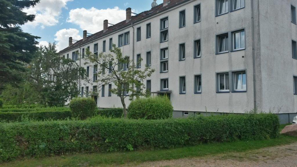 Außenansicht des Mehrfamilienhauses in Kavelstorf, Gemeinde Dummerstorf – Referenzobjekt 5247 – Büchel Immobilien Rostock