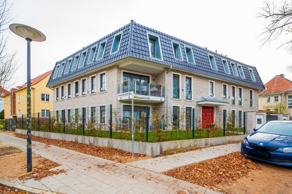 Außenansicht im Tweelviertel in Rostock – Schliemannstraße (Referenz 5617)