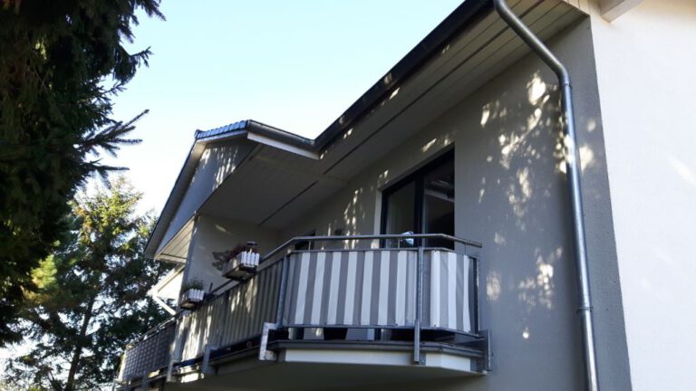 Balkon der Maisonette-Eigentumswohnung in Rostock-Lichtenhagen (18109) – Referenzobjekt 5671 – Büchel Immobilien Rostock