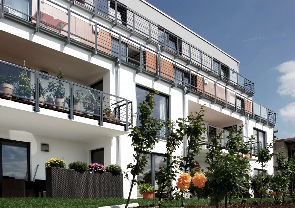 Neubau-Mehrfamilienhaus Am Stadtblick in Alt-Bartelsdorf, Rostock – exklusive Eigentumswohnungen mit Balkonen und Garten, diskrete Referenz, Referenzobjekt 385.